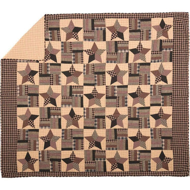 Bingham Star King Quilt 110Wx97L VHC Brands - The Fox Decor